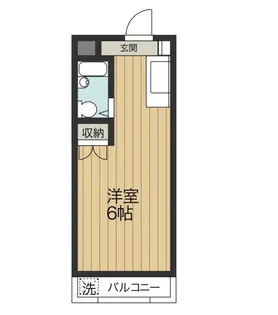 インセゾン弐番館【2階】の間取り