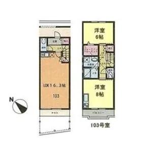 埼玉県川口市大字芝【一戸建】の間取り