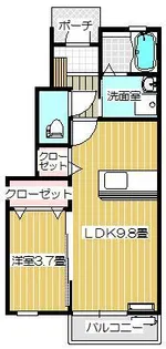 ビアンコ【1階】の間取り