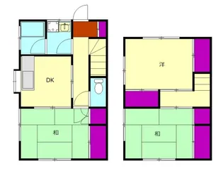 神奈川県小田原市曽比【一戸建】の間取り