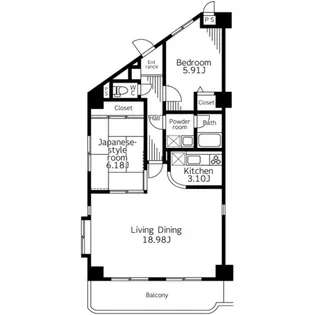エルパラドール【3階】の間取り