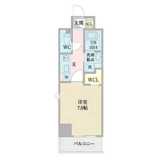 プレイズシード浅間町【2階】の間取り