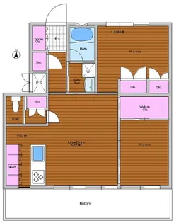 PLATEAU(プラトー)【3階】の間取り