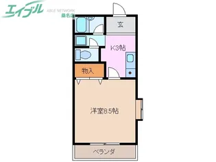 ライラック正和台 A【1階】の間取り