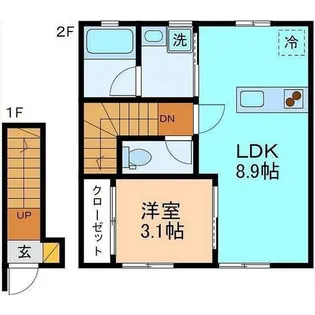 SERRA【2階】の間取り