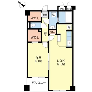 noses d’or~ノース・ドール~【1階】の間取り