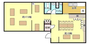 北海道伊達市網代町【一戸建】の間取り