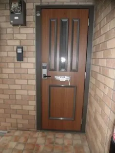 シャルマンコートA・B【1階】の玄関