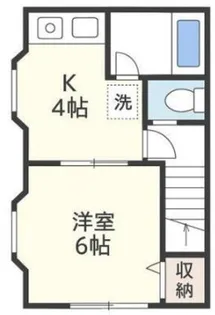 1Kの間取り画像