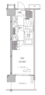A-standard芝浦【3階】の間取り