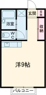 シャンブル宗高【1階】の間取り