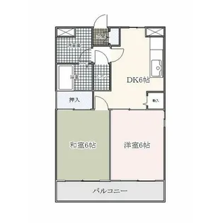 神奈川県小田原市酒匂2【マンション】の間取り