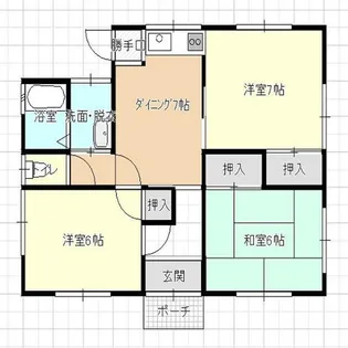 鹿児島県薩摩川内市高城町【一戸建】の間取り
