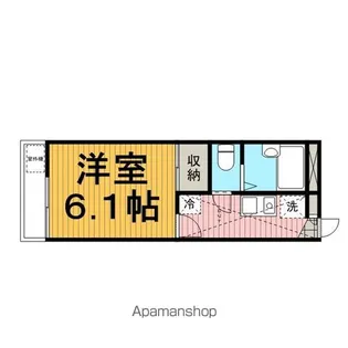 千葉県鎌ヶ谷市南初富2【アパート】の間取り