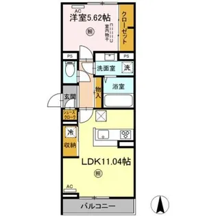 PREMILIFE K2【3階】の間取り