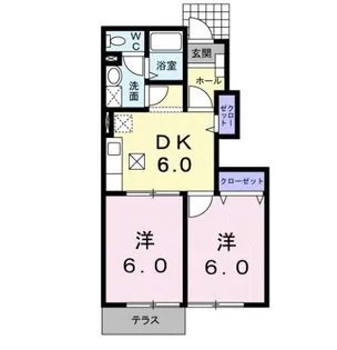 ローレルNSI【1階】の間取り