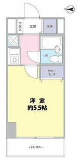 ライオンズマンション本厚木第三【6階】の間取り