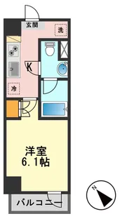 東京都葛飾区新小岩1【マンション】の間取り
