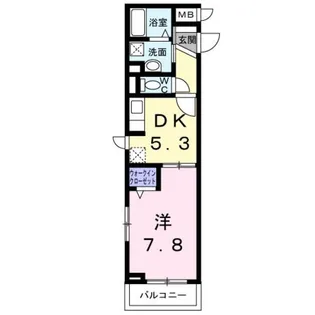 ランタナ【3階】の間取り