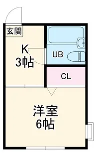 コーポアイリン【2階】の間取り