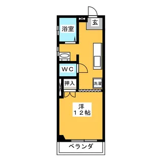 ソレイユ【3階】の間取り