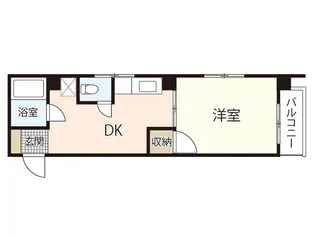 植竹ビル【3階】の間取り