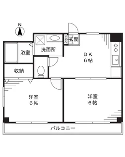 マイプレイス【2階】の間取り