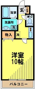マーベラス府中【1階】の間取り
