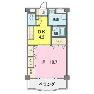 ピュアライフ【3階】の間取り