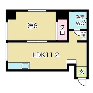 ヴィラ フォレスタ【4階】の間取り