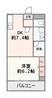 サンライズ田端II【2階】の間取り