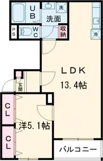 MOMO S HOUSE【3階】の間取り