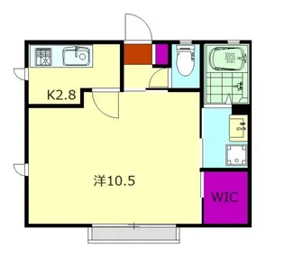 エルマージュ鴨宮【2階】の間取り