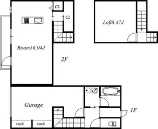 G・ROSSOの間取り