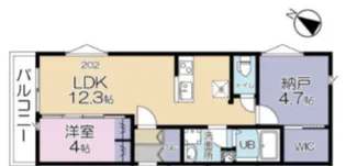 Est Felicita 押上【2階】の間取り