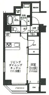 東京都墨田区東向島4【マンション】の間取り