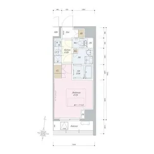 リーラ中野【2階】の間取り