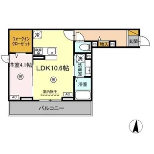 プライムヒル【2階】の間取り