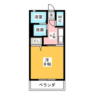 favorite【1階】の間取り