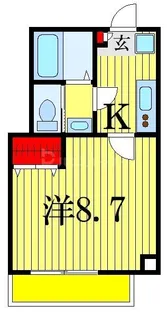 マイメゾン市川【5階】の間取り