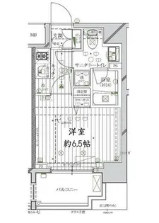 レガリス品川南大井パークサイド【11階】の間取り