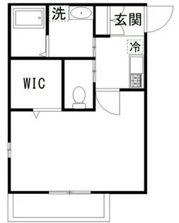 フォルトゥーナ中山【1階】の間取り