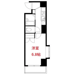S-court芝浦【5階】の間取り