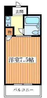 ITRマンション【6階】の間取り