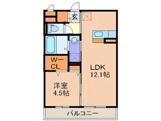 ロイヤルエストIII【2階】の間取り
