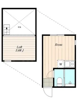 SHINE生麦【1階】の間取り