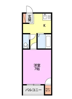 SAJA-SKY2nd【1階】の間取り