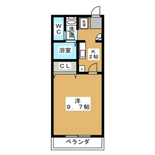 マンションTENYU【1階】の間取り