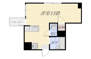 ABITARE CHUO【6階】の間取り