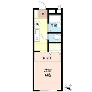 パレスまどか【2階】の間取り